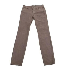 J. Crew Pants Womens Size 29 Pink Corduroy Skinny Stretch Toothpick Ankle